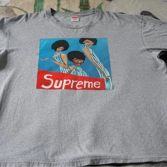 Supreme Heather Gray Tee - Picture 2 of 4